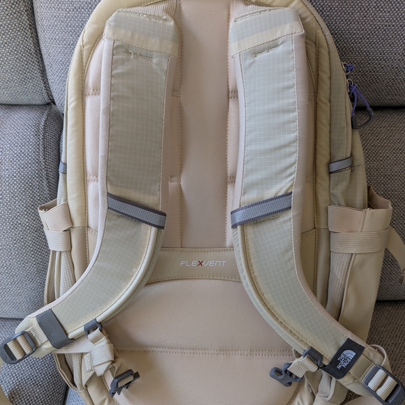 The North Face Purple and Tan Backpack - Picture 5 of 5